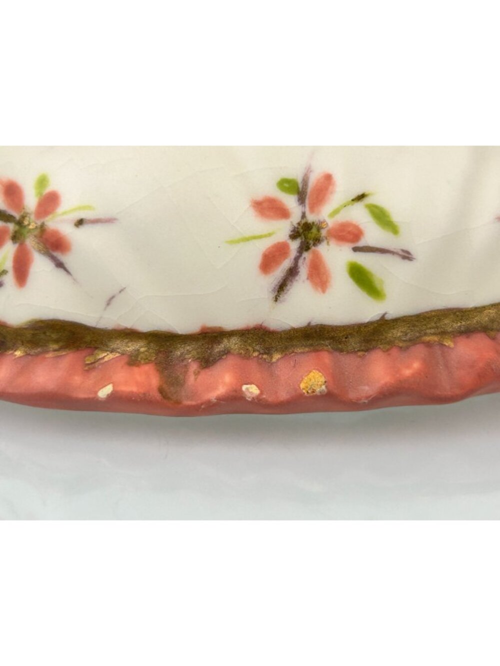 Vintage 1960s Girl Ceramic Pottery Lipstick Holder Vanity Artist Dated MCM Lady - Picture 4 of 16